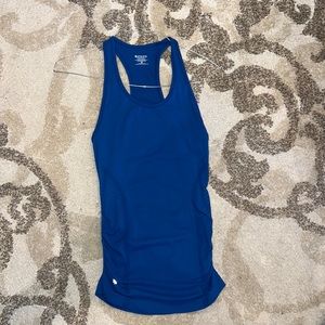 Royal blue fitted athletic tank top size extra small from athleta